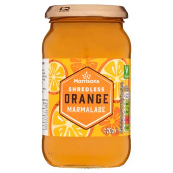 Morrisons Shredless Orange Marmalade 420g