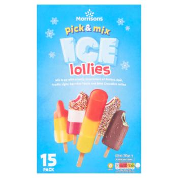 Morrisons Pick & Mix Ice Lollies 747g
