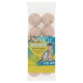 Morrisons Wild Bird 10 Fat Balls