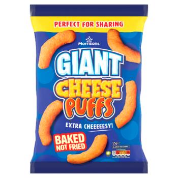 Morrisons Giant Cheese Puffs 125g