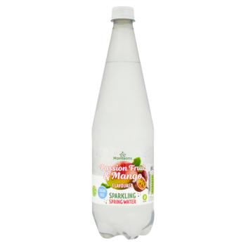Morrisons Passion Fruit & Mango Flavoured Sparkling Spring Water 1 Litre