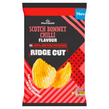 Morrisons Ridge Cut Scotch Bonnet
