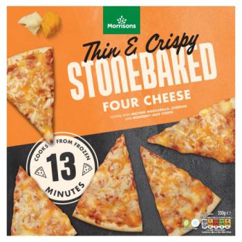 Morrisons Stonebaked Four Cheese 330g