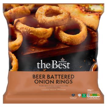 Morrisons The Best Beer Battered Onion Rings 300g