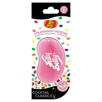 Jelly Belly 3D Cocktail Classic Air Freshener Strawberry Daiquiri