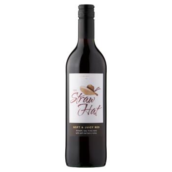 The Straw Hat Soft & Juicy Red 75cl