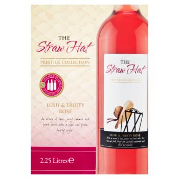 The Straw Hat Prestige Collection Lush & Fruity Rosé 2.25 Litres