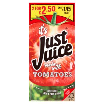 Just Juice Tomato 1.45 2/2.50 1ltr