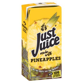 Just Juice 100% Pure Pineapple Juice from Concentrate 200ml