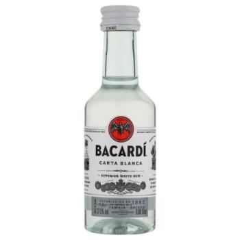 BACARDÍ Carta Blanca Superior White Rum, 5cl