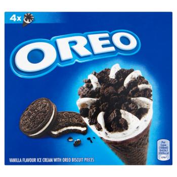 Oreo Ice Cream Cones 4x100ml