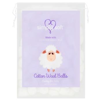 Simply Soft 100 Cotton Wool Balls