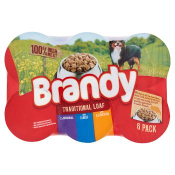 Brandy Traditional Loaf Variety 6 x 395g