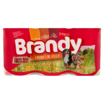 Brandy Chunks in Jelly Variety Pack 3 x 395g