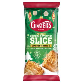 Ginsters Limited Edition Slice Festive Chicken & Stuffing 170g