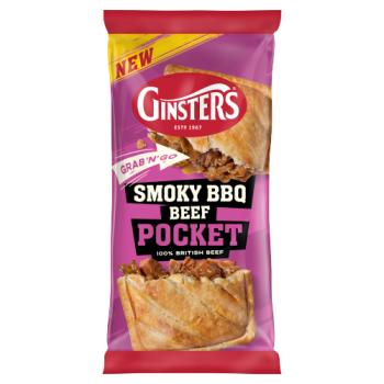Ginsters Smoky BBQ Beef Pocket 100g