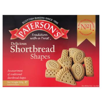 Paterson Shortbread Shapes Assortment