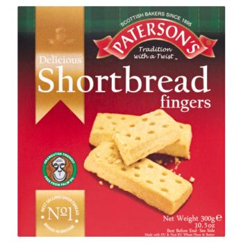 Paterson's Delicious Shortbread Fingers 300g