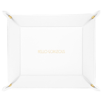 Shine Bright White Hello Gorgeous Tray 