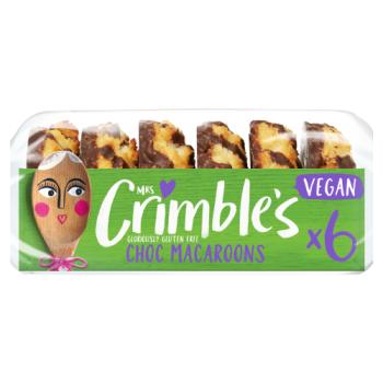 Mrs Crimble's 6 Vegan Choc Macaroons 195g