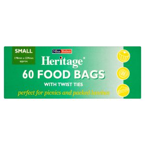 Nisa Food Bags 60s Small