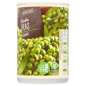 H/tage Garden Peas 300g