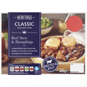 Heritage Classic Collection Beef Stew & Dumplings 400g
