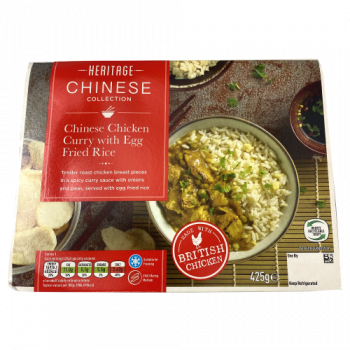Heritage Chinese Collection Chinese Chicken Curry with Egg Fried Rice 425g 