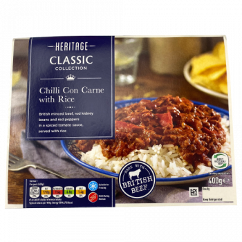 Heritage Classic Collection Chilli Con Carne with Rice 400g 