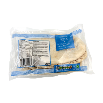 Heritage 6 White Pitta Breads