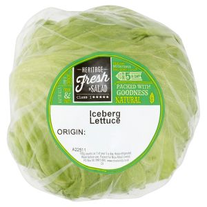 Heritage Fresh Salad Iceberg Lettuce