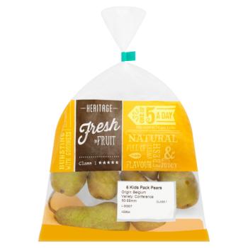 Heritage Fresh Fruit 6 Kids Pack Pears