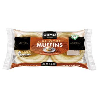 Ormo 4 Brioche Muffins