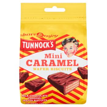 Tunnock's Mini Caramel Wafer Biscuits 150g