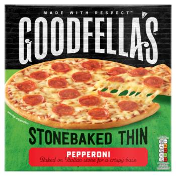 Goodfella's Stonebaked Thin Pepperoni 332g