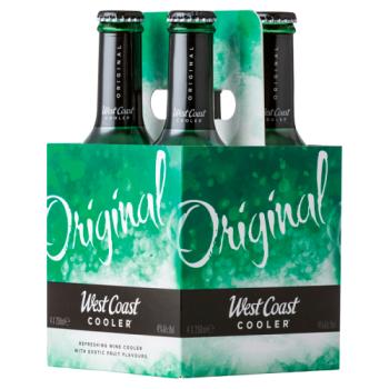 West Coast Cooler Original 4 x 250ml