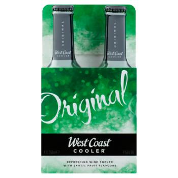 West Coast Cooler Original 4 x 250ml