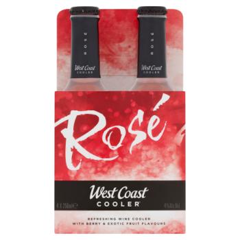 West Coast Cooler Rosé 4 x 250ml