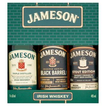 Jameson Irish Whiskey 3 x 50ml