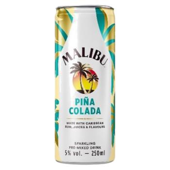 Malibu Piña Colada Cocktail 250ml