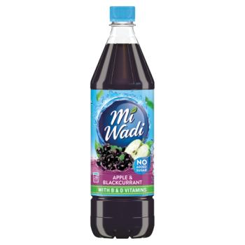 MiWadi Apple & Blackcurrant Bottle 1l