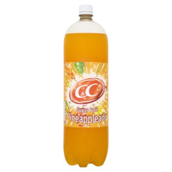C&C Pineappleade Sugar Free 2 Litres