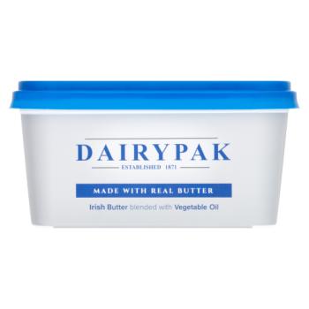 Dairypak Irish Butter Blended with Vegetable Oil 500g