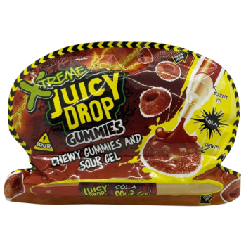 Juicy Drop Gummies Xtreme Chewy Gummies & Sour Gel 57g 
