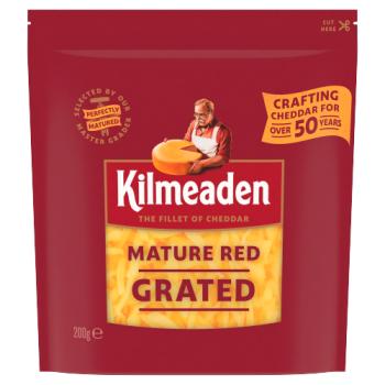 Kilmeaden Mature Red Grated 200g