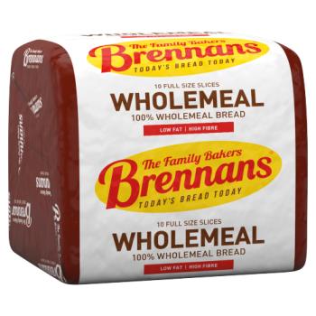 Brennans 10 Wholemeal Slices 390g