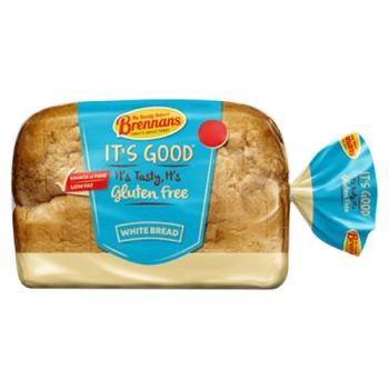 Brennans White Bread 500g