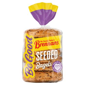 Brennans Be Good Seeded Bagels 270g
