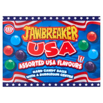 Zed Candy Jawbreaker Hard Candy Balls with a Bubblegum Centre 140g