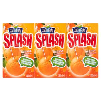 Jaffa Gold Splash Orange Juice Drink 6 x 250ml